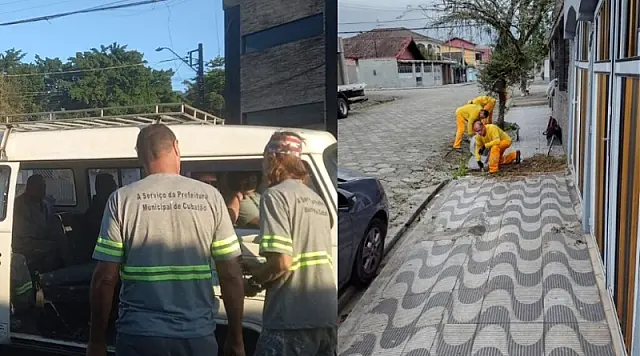 Zeladoria/Manutenção Urbana de Cubatão completa mais uma semana de serviços realizados em vários bairros