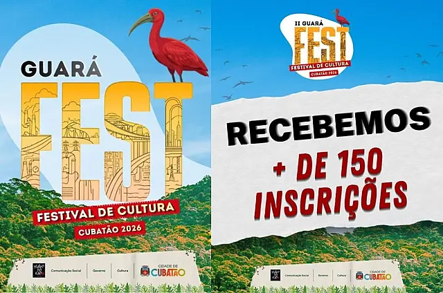 2ª Edição do Guará Fest Cubatão recebe mais de 150 inscrições de artistas cubatenses