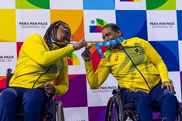 Time São Paulo tem nadadora com recorde das Américas e faz dobradinha no 1º dia de Parapan-Pacífico de natação