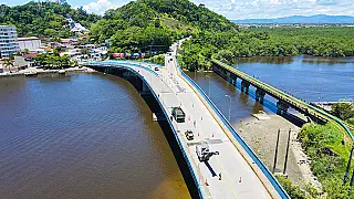 Ponte do Rio Itanhaém passa por manutenção entre os dias 19 e 21 de agosto