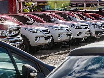 Emplacamentos de veículos cresceram 10% em julho