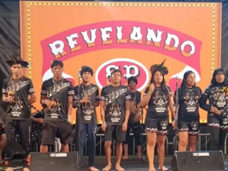 Vozes ancestrais de Mongaguá percorrem o Estado e levam a cultura indígena ao Revelando SP
