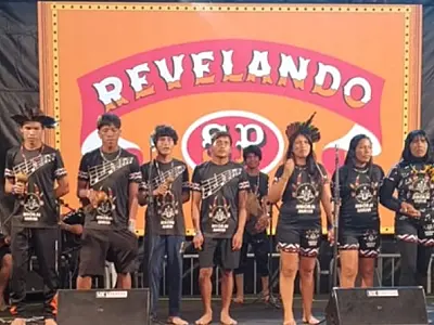 Vozes ancestrais de Mongaguá percorrem o Estado e levam a cultura indígena ao Revelando SP