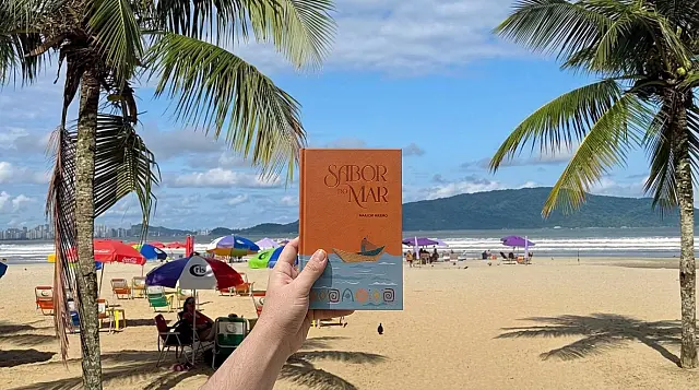 São Vicente será palco de lançamento do livro "Sabor do Mar" neste sábado (22)