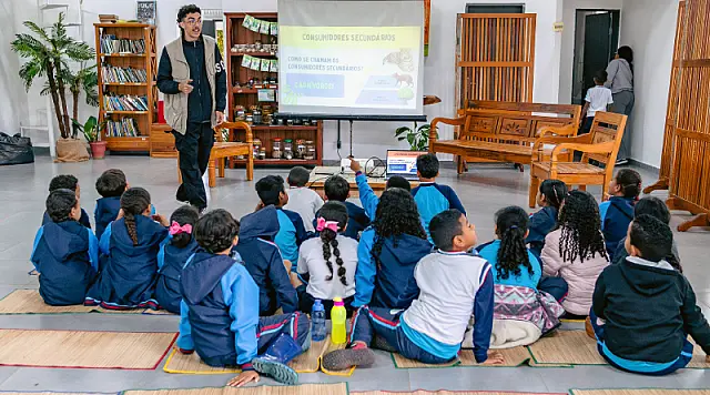 Bertioga promove atividade de educação ambiental com alunos da rede municipal