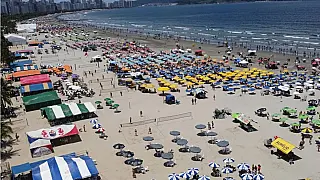 Santos convoca 100 ambulantes para conferência de documentos e definição dos pontos