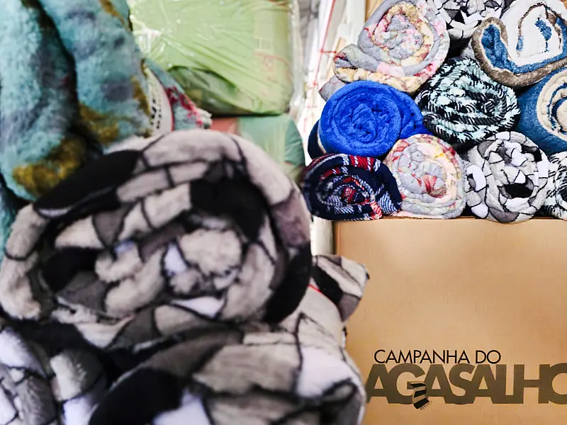 Apesar da elevação das temperaturas, Campanha do Agasalho 2026 mantém mobilização para reforçar os estoques antes das próximas frentes frias