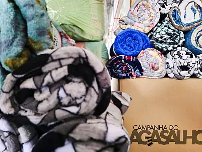 Apesar da elevação das temperaturas, Campanha do Agasalho 2026 mantém mobilização para reforçar os estoques antes das próximas frentes frias