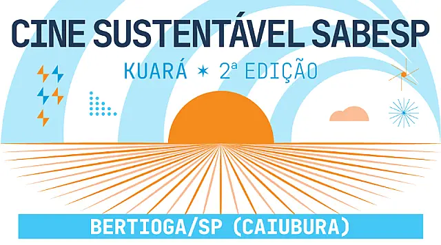 Cine Sustentável Sabesp Kuará leva cinema gratuito ao Caiubura, em Bertioga