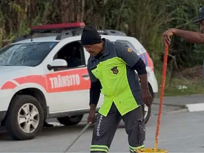 Bairro Albatroz recebe melhorias na sinalização e adequações viárias