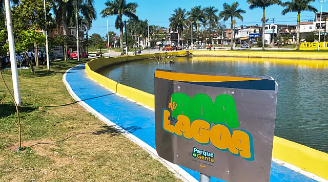 Projeto Escola Verde Azul leva ação ambiental e oficina de plantio para a Lagoa do Quarentenário