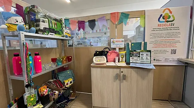 Recicla São Vicente amplia ações de coleta seletiva e recupera mais de 200 kg de recicláveis em julho