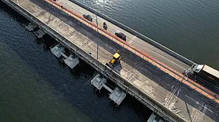 Obra do VLT na Ponte dos Barreiros entra na reta final
