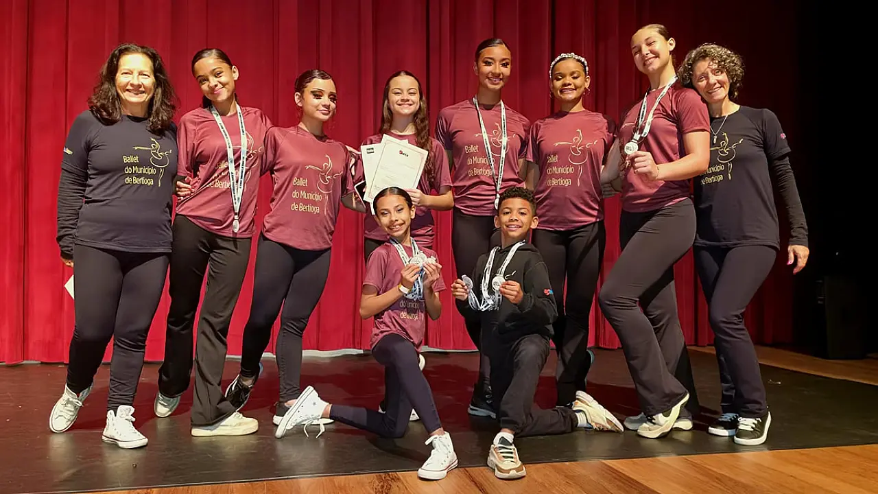 Ballet Municipal de Bertioga conquista seis premiações e quatro títulos especiais em festival internacional de dança