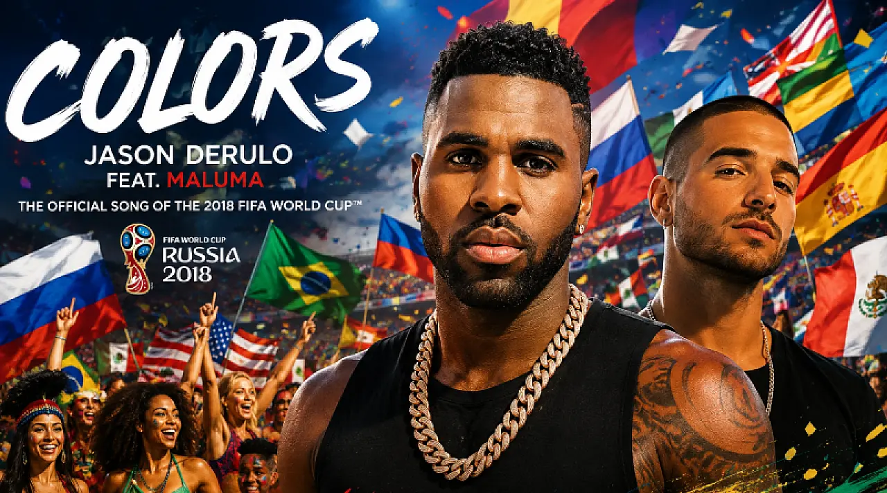 “Colors”: a música de Jason Derulo que celebrou a diversidade na Copa de 2018