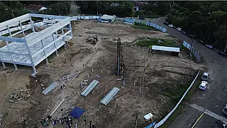Prefeitura de Bertioga garante área para obra de escola em Guaratuba