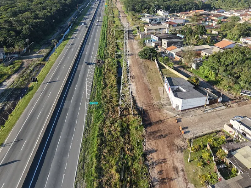 CNL avança com obras nas vias marginais em Peruíbe e Itanhaém
