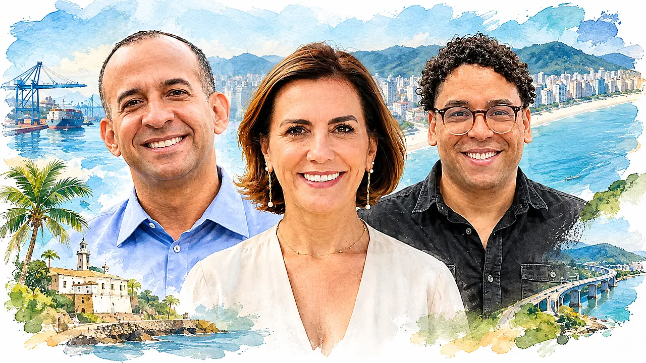 Paulo Alexandre e Rosana lideram lembrança para federal na Baixada, mas eleição proporcional exige outra leitura