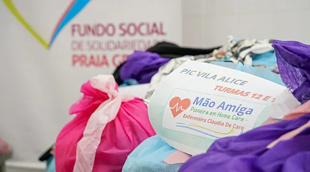 Solidariedade em PG: Fundo Social recebe doação de mais 300 peças de roupas
