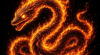 Boitatá: a serpente de fogo que protege as florestas