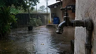 Chuvas intensas e acima do normal reduzem capacidade de distribuição de água na Baixada Santista