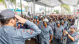 Mongaguá já conta com estação do Corpo de Bombeiros