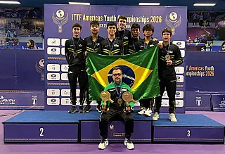 Técnico do Time PG de tênis de mesa é campeão Pan-americano com a  seleção brasileira