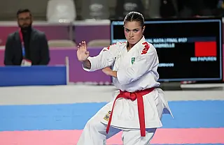 Carateca do Time PG, Gabrielle Henrique é ouro para o Brasil nos Jogos  Sul-Americanos