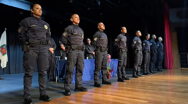Cidade de Cubatão amplia o quadro da Guarda Civil Municipal com a formação de 8 novos agentes