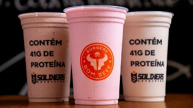Rede Bom Beef Burgers lança menu de Milkshakes Proteicos
