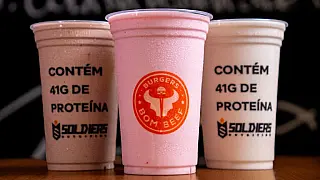 Rede Bom Beef Burgers lança menu de Milkshakes Proteicos