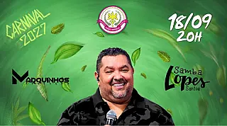 União Imperial lança samba-enredo 2027 com show de Marquinhos Sensação