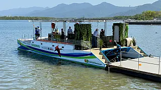 Barco-Escola é inaugurado e experiência vai promover educação ambiental em Cubatão