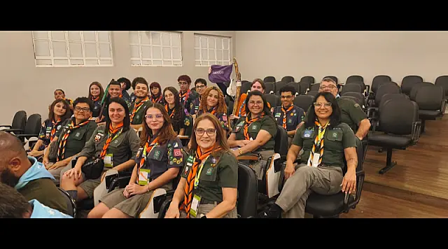 Grupo Lobo Guará recebe dois prêmios educacionais em Congresso Regional Escoteiro