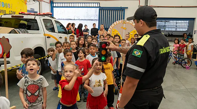 Mongaguá leva educação para o trânsito às escolas municipais