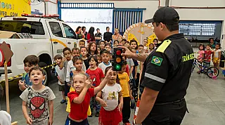 Mongaguá leva educação para o trânsito às escolas municipais