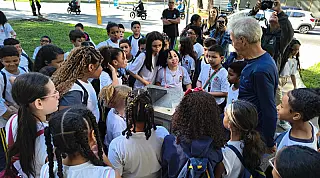 São Vicente inicia Turismo Pedagógico com alunos da rede municipal