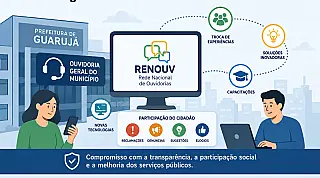 Ouvidoria Geral de Guarujá passa a integrar a Rede Nacional de Ouvidorias