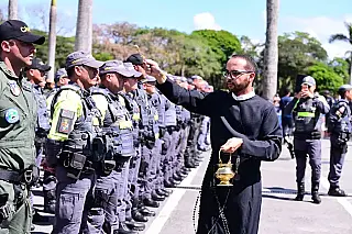 Operação Romeiros 2026: PM de SP reforça policiamento para receber 10 milhões de fiéis no Circuito da Fé