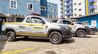 Semutran reforça frota com duas novas viaturas em Mongaguá