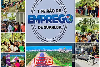 Estão abertas as inscrições para o 2º Feirão do Emprego de Guarujá