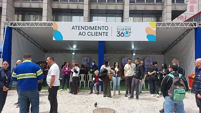 Santos recebe ação itinerante da Sabesp com atendimentos, orientação profissional e inscrições para estágio