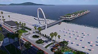 Sinal verde! Projeto de lei do moderno píer turístico de Praia Grande  é aprovado pela Câmara