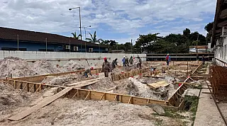 Obras da UPA 24h de Boraceia avançam com preparação das fundações