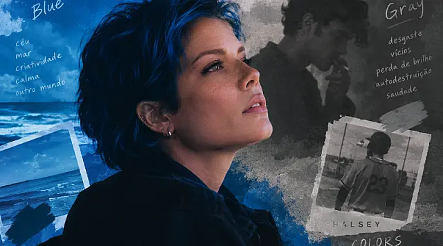 Halsey transforma desgaste emocional em metáforas na música “Colors”