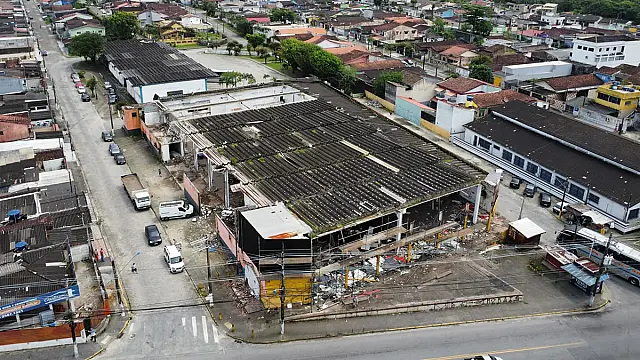 Mongaguá avança implantação de espaço multiuso de 3.220m²