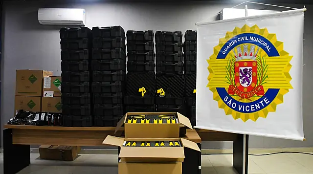 São Vicente recebe novos equipamentos de segurança por meio do programa Municípios Mais Seguros