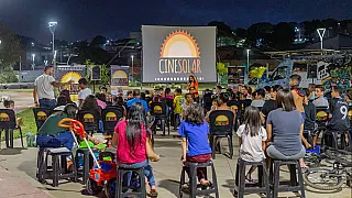 Primeiro cinema movido a energia solar do país chega ao Guarujá no próximo dia 13