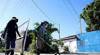 Mutirão de Zeladoria totaliza a limpeza de 58 ruas nos bairros Solemar  e Princesa