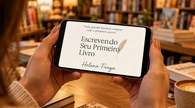 Escritora vicentina lança minicurso gratuito para quem deseja escrever o primeiro livro